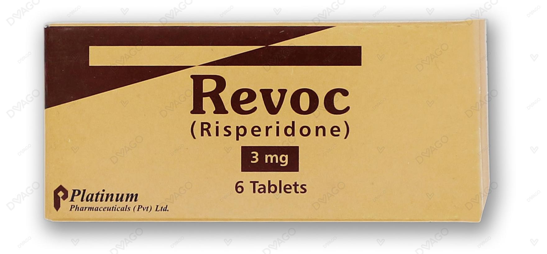 Revoc Tablets 3mg (1 Box = 1 Strip)(1 Strip = 6 Tablets)