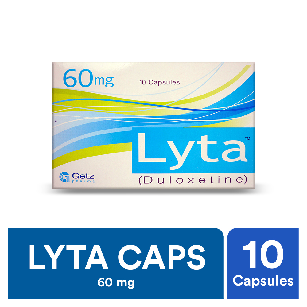 Lyta Capsules 60mg (1 Box = 1 Strip)(1 Strip = 10 Capsules)