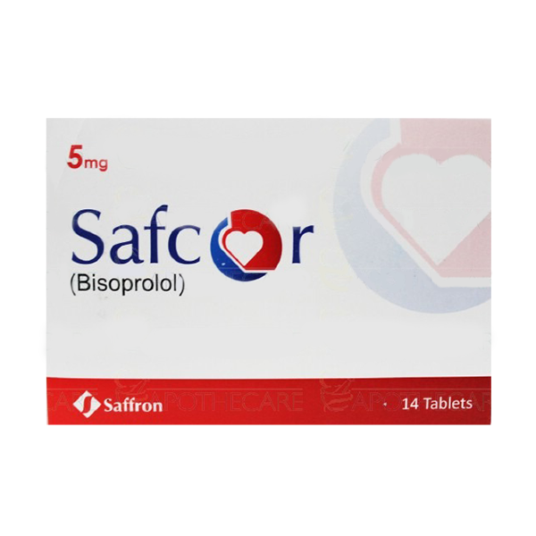 Safcor Tablets 5mg (1 Box = 1 Strip)(1 Strip = 14 Tablets)