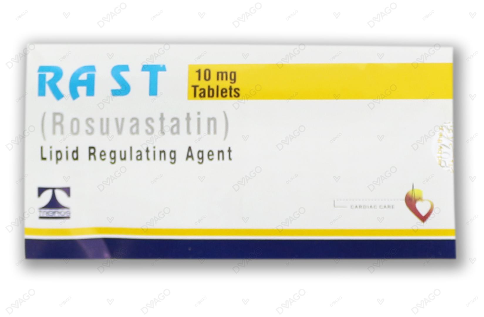 Rast Tablets 10Mg (1 Box = 1 Strip)(1 Strip = 10 Tablets)