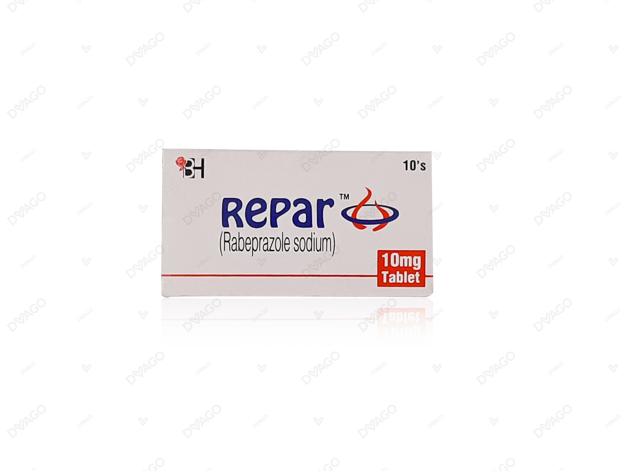 Repar Tablets 10Mg (1 Box = 1 Strip)(1 Strip = 10 Tablets)