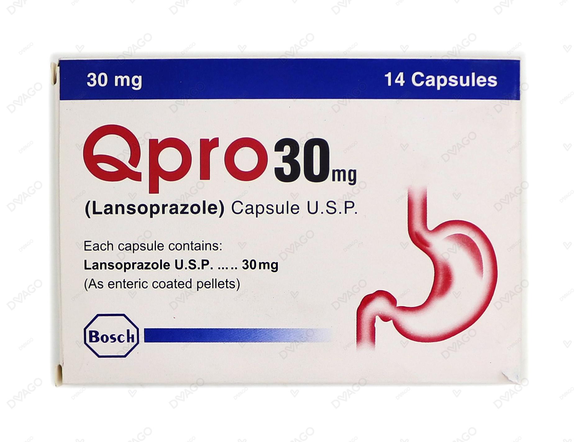 Qpro Capsules 30mg (1 Strip = 7 Capsules)