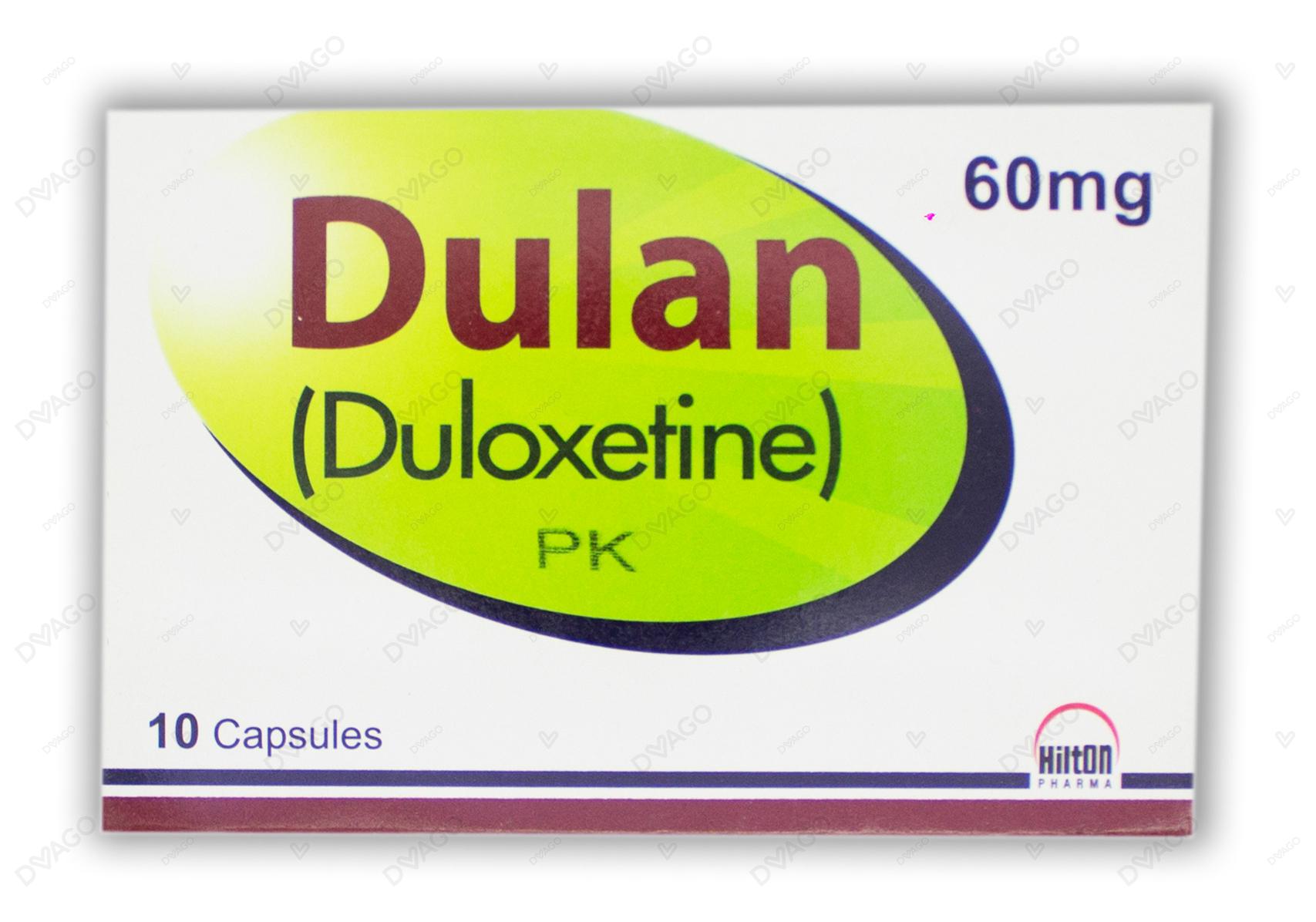 Dulan Capsules 60mg (1 Box = 1 Strip)(1 Strip = 10 Capsules)