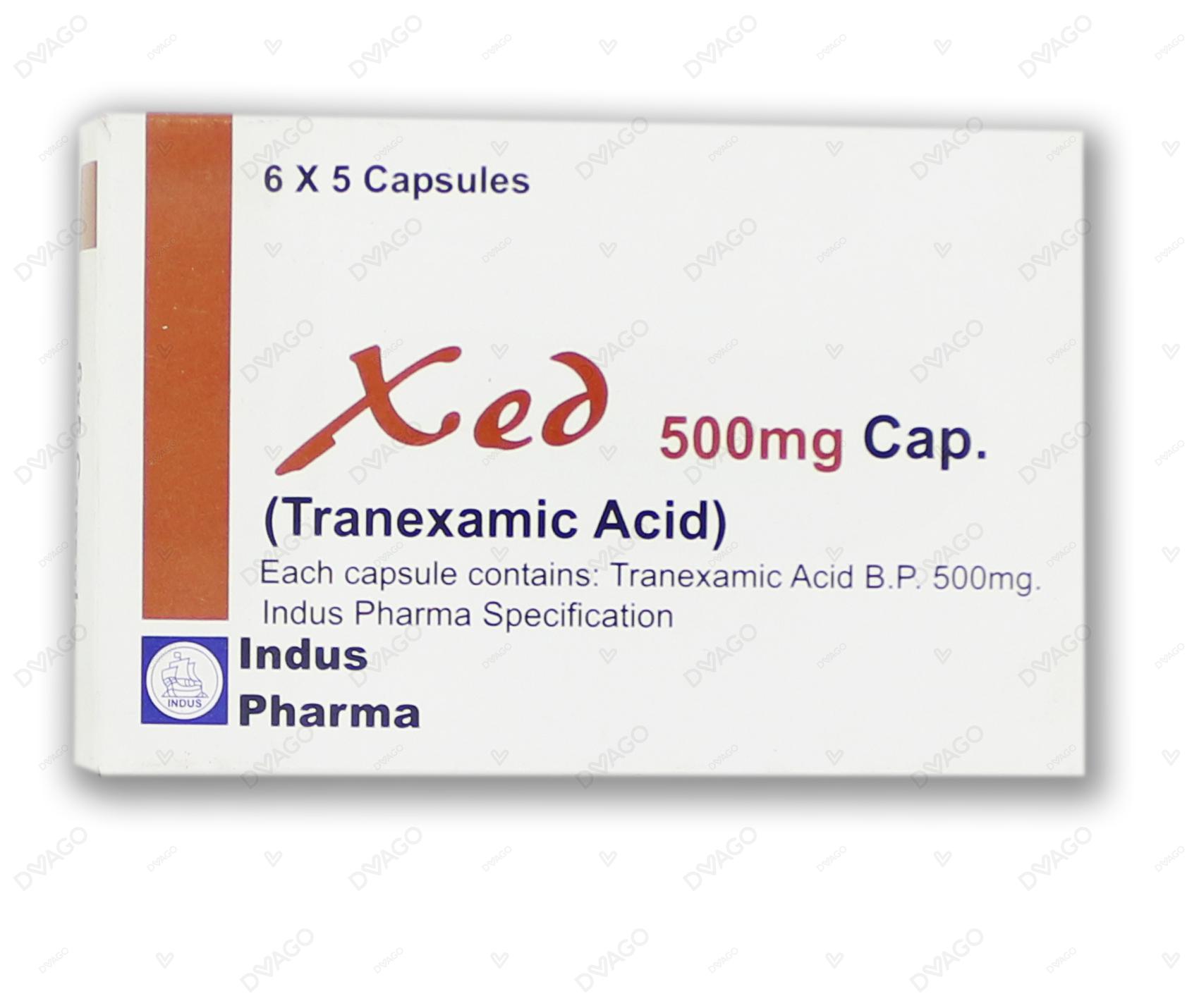 Xed Capsules 500mg (1 Strip = 5 Capsules)