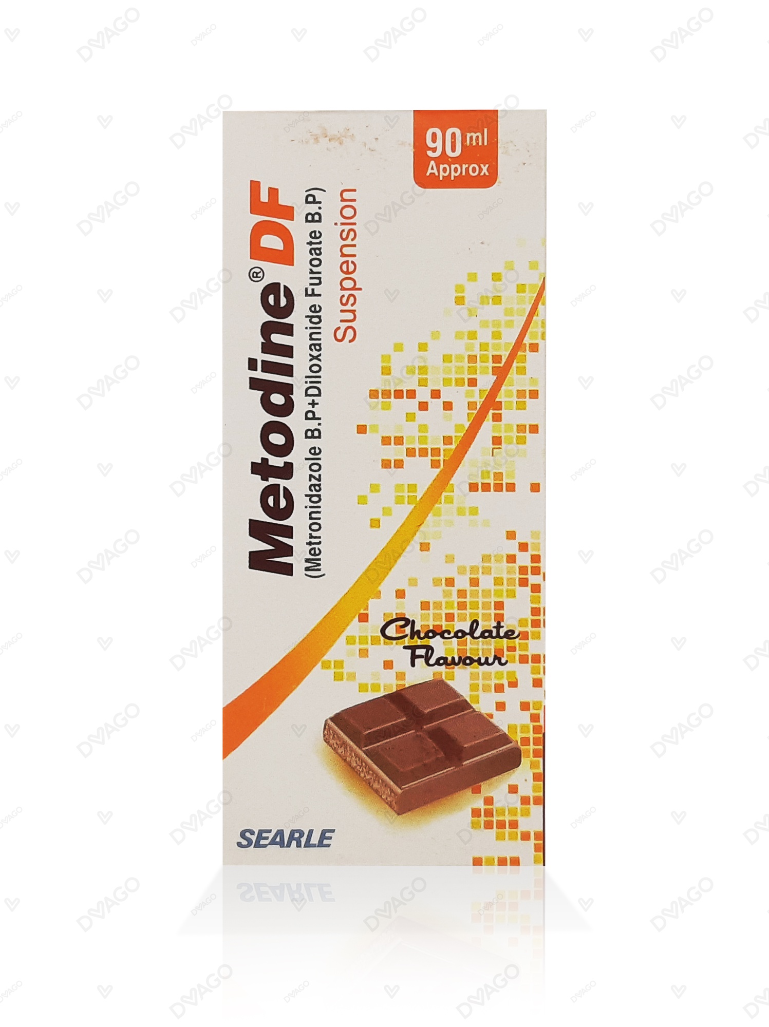Metodine DF Tablets 400mg/500mg (1 Box = 3 Strips) (1 Strip = 5 Tablets)