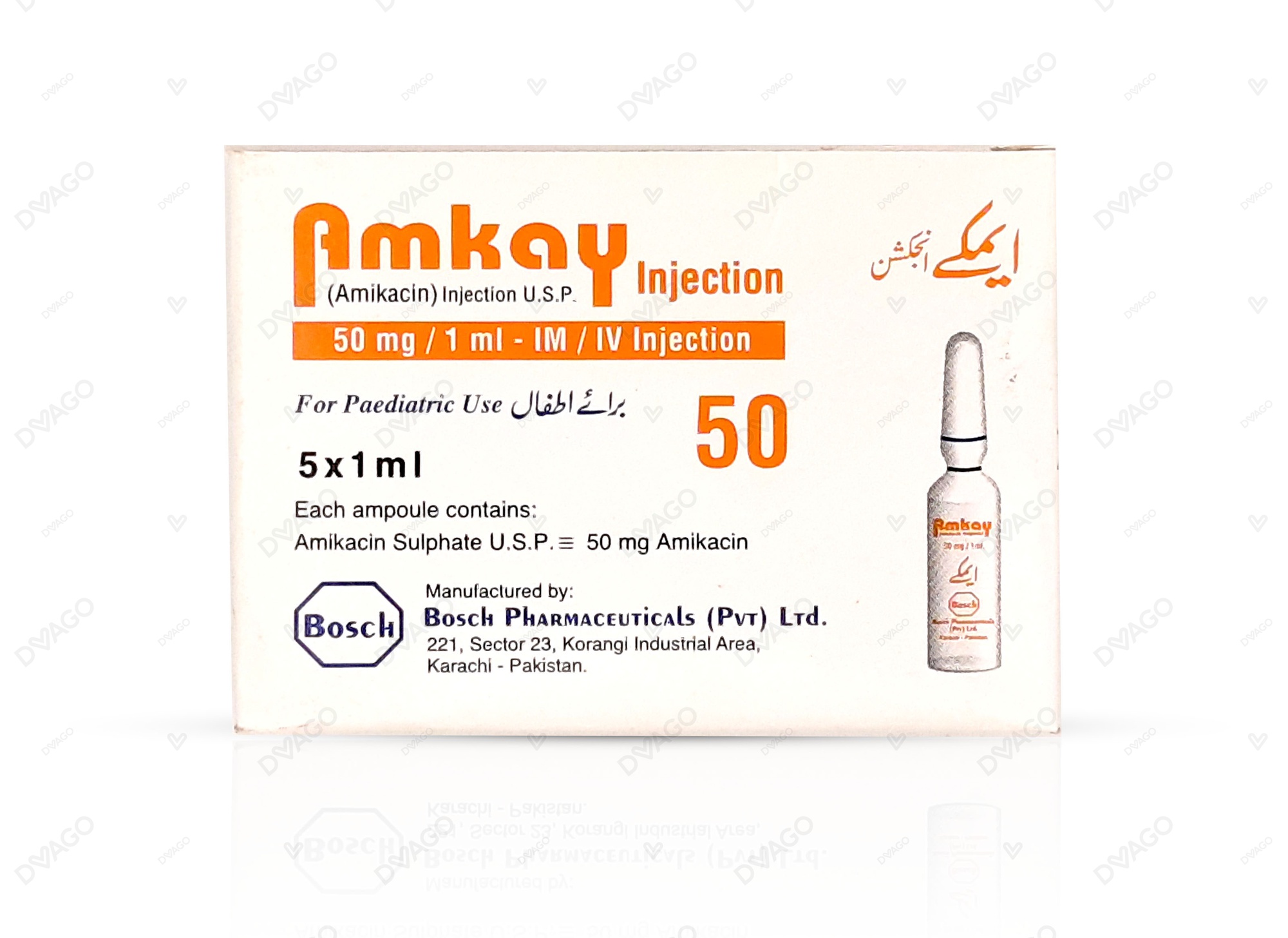 Amkay Injection 500mg/2ml