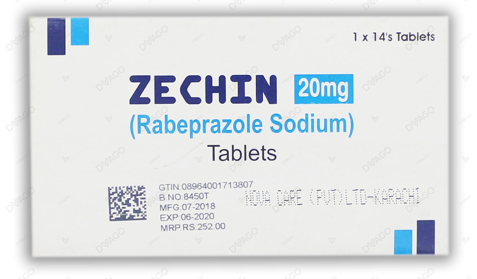 Zechin Tablets 20mg (1 Box = 1 Strip)(1 Strip = 14 Tablets)