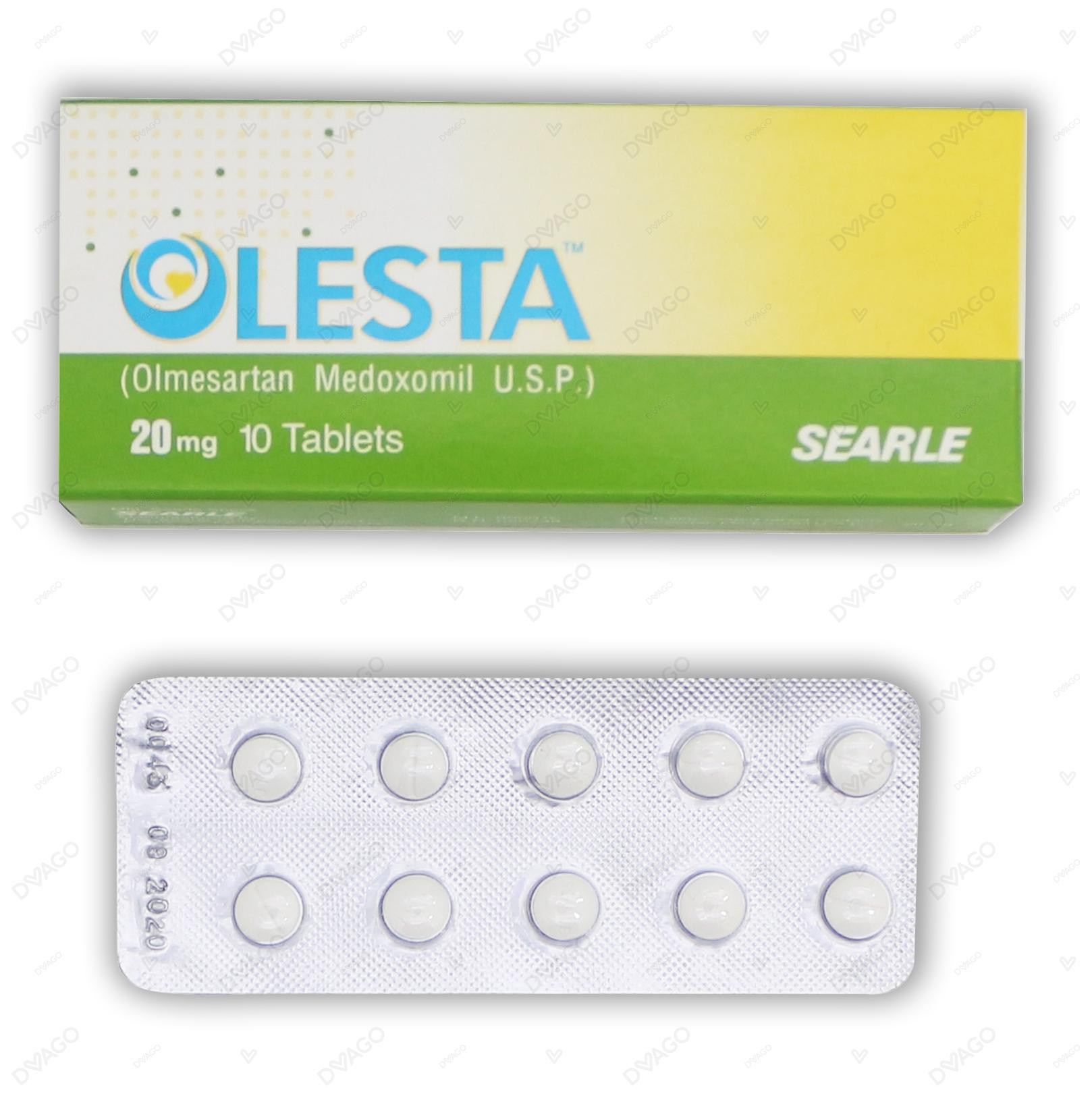 Olesta Tablets 20mg (1 Box = 1 Strip)(1 Strip = 10 Tablets)