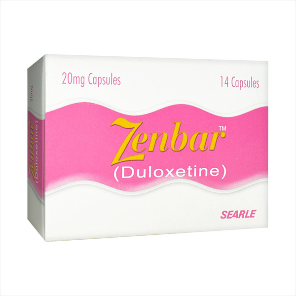 Zenbar Capsules 20mg (1 Strip = 7 Capsules)