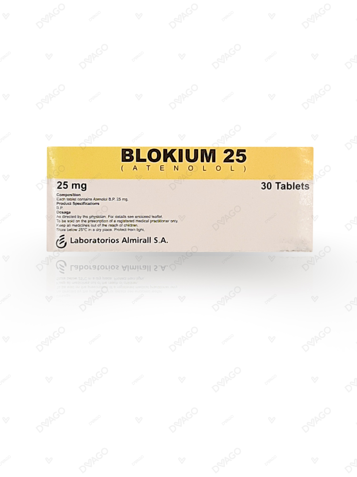 Blokium Tablets 25mg (1 Strip = 10 Tablets)