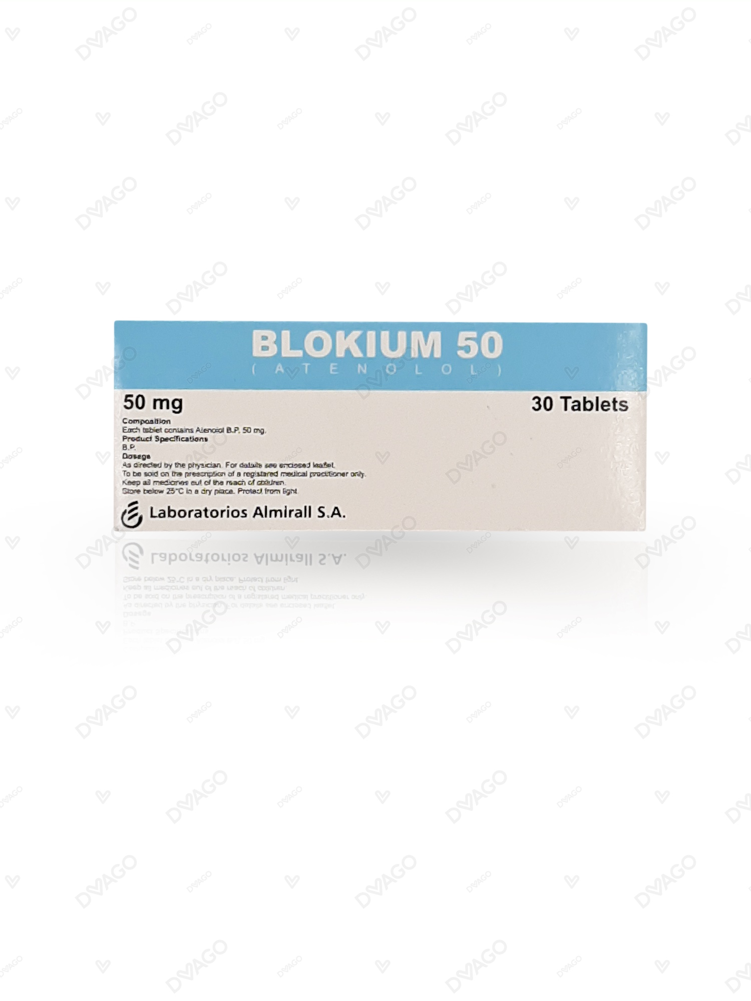 Blokium Tablets 50Mg - Buy Online at DVAGO®