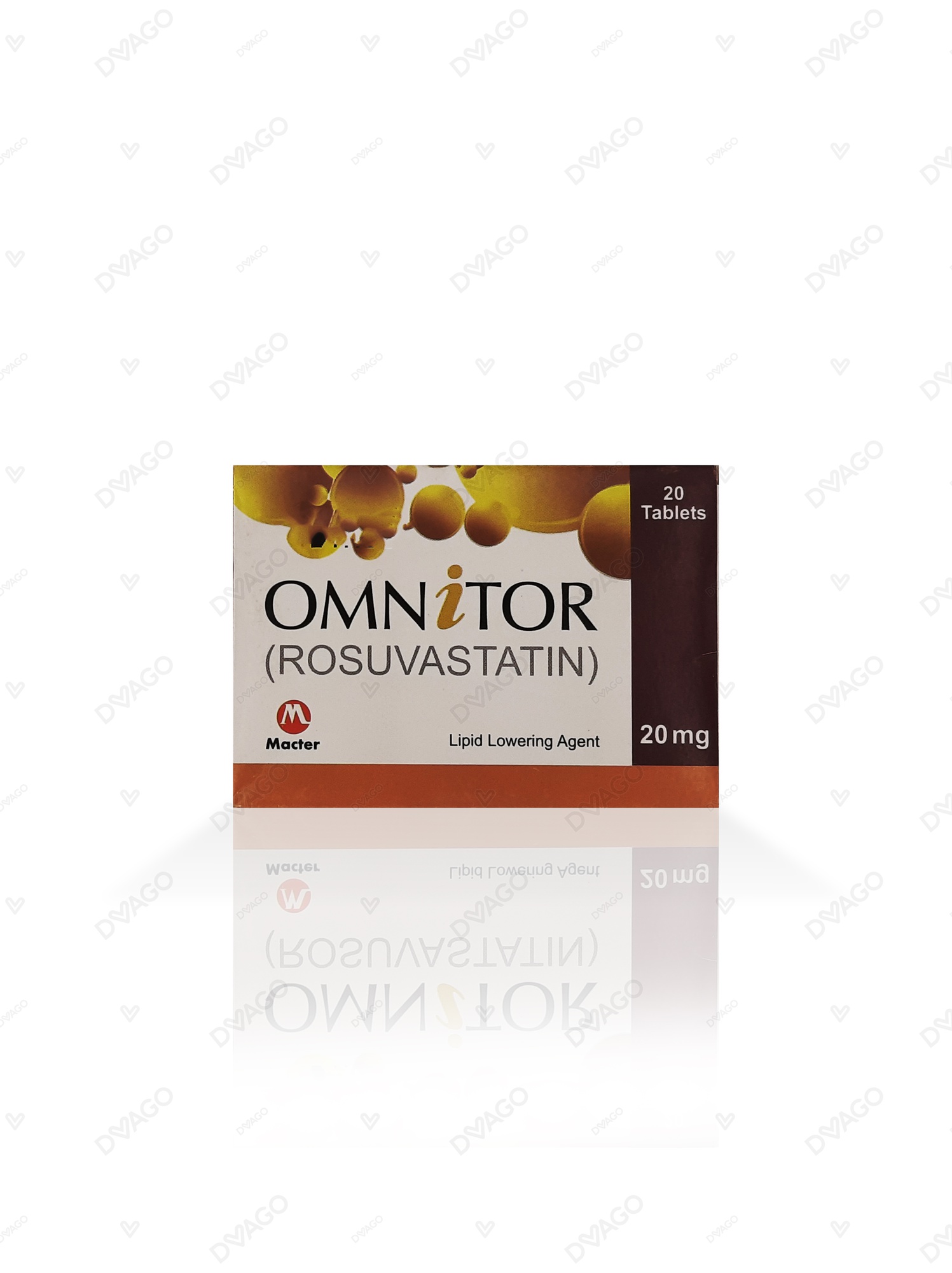 Omnitor Tablets 20mg (1 Strip = 10 Tablets)
