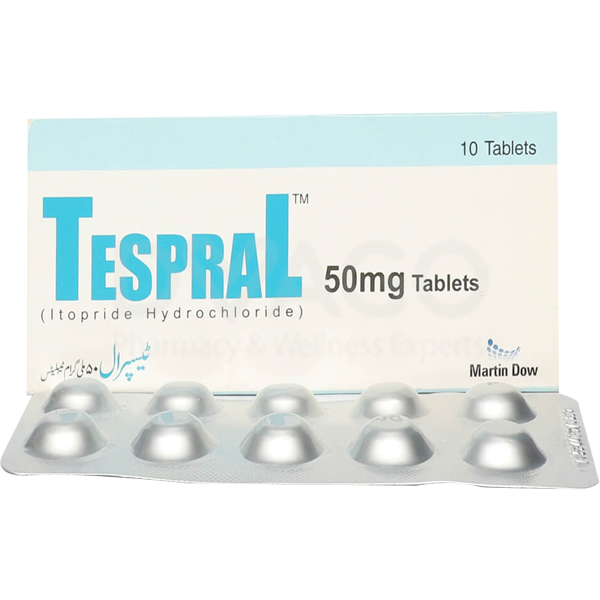 Tespral Tablets 50mg (1 Box = 10 Tablets)