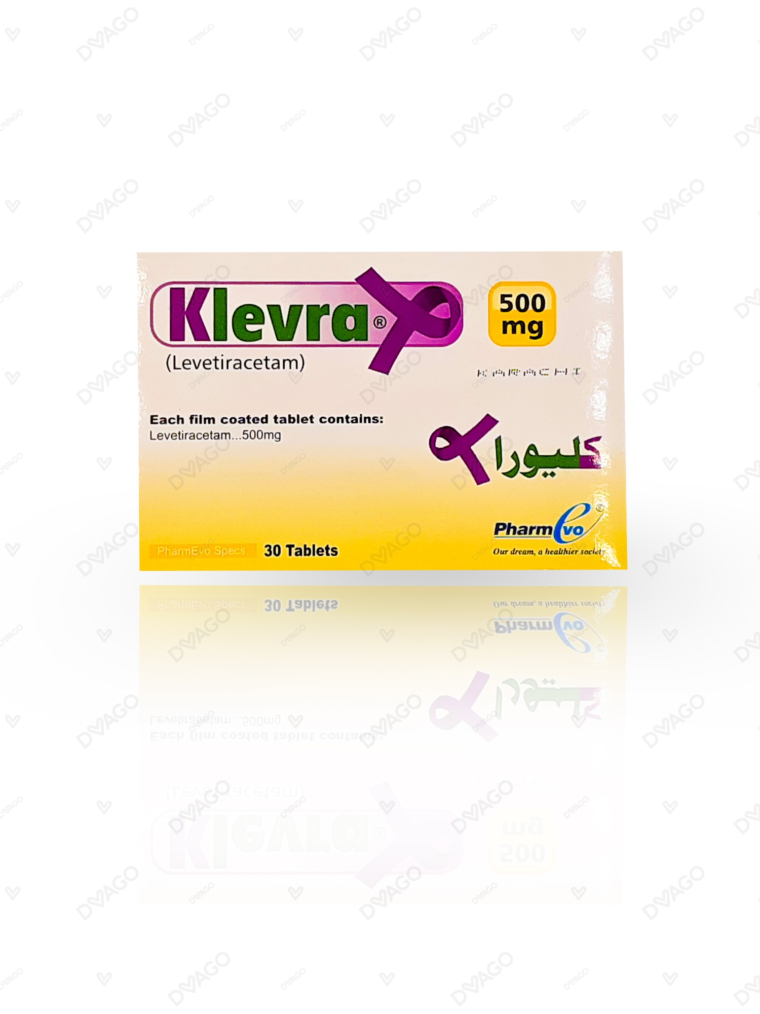 Klevra Tablets 500mg (1 Strip = 10 Tablets)