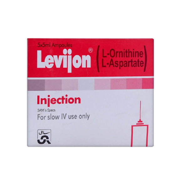 Levijon Injection 5ml (1 Box = 5 Ampoules)