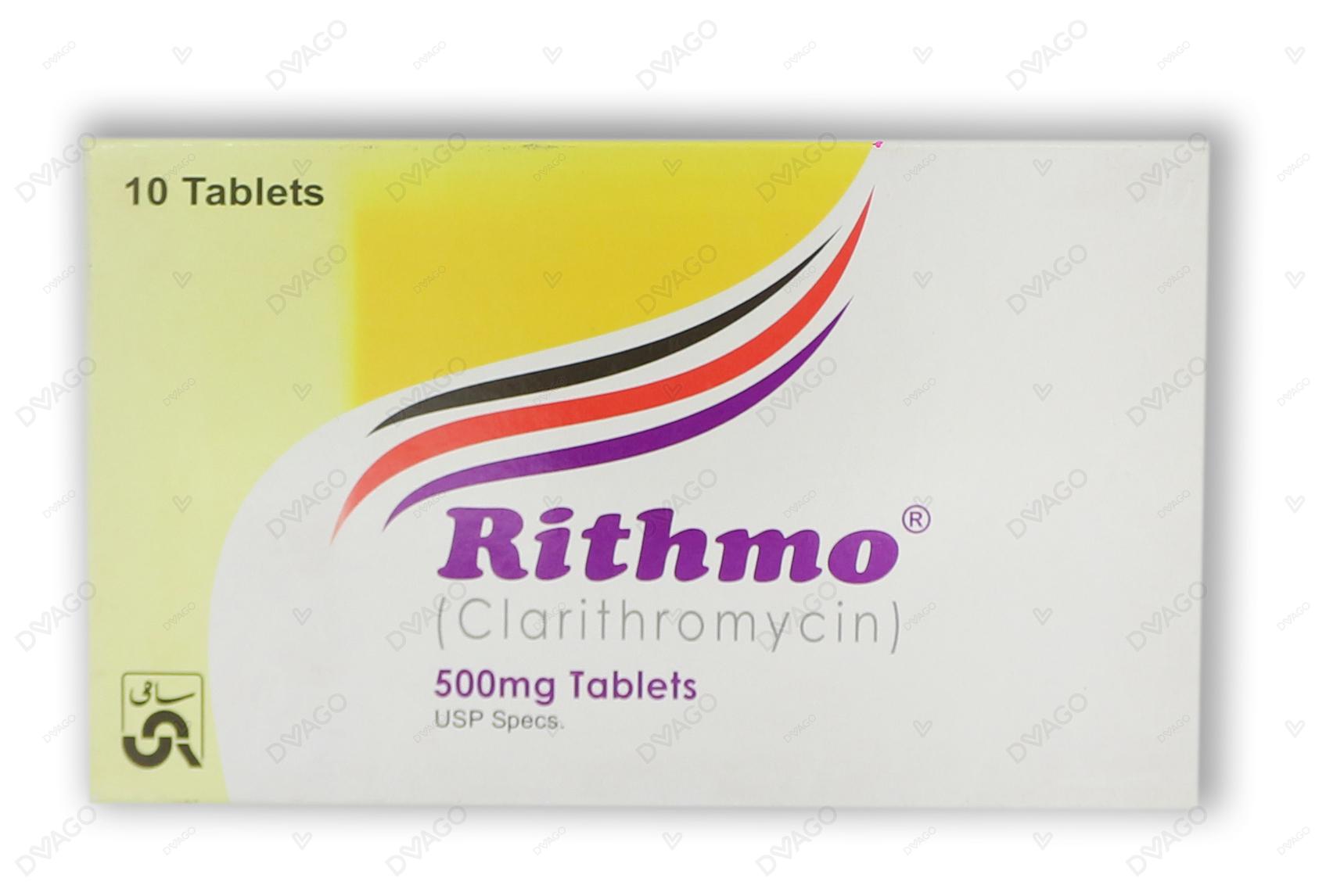 Rithmo Tablets 500Mg (1 Box = 1 Strip)(1 Strip = 10 Tablets)