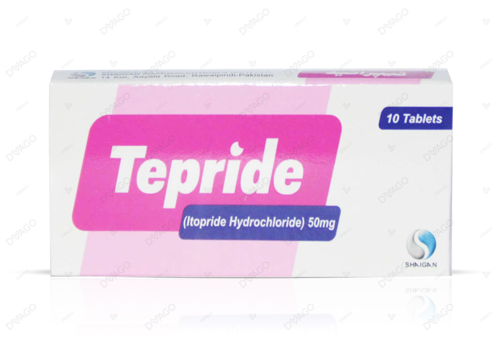 Tepride Tablets 50mg (1 Box = 1 Strip)(1 Strip = 10 Tablets)