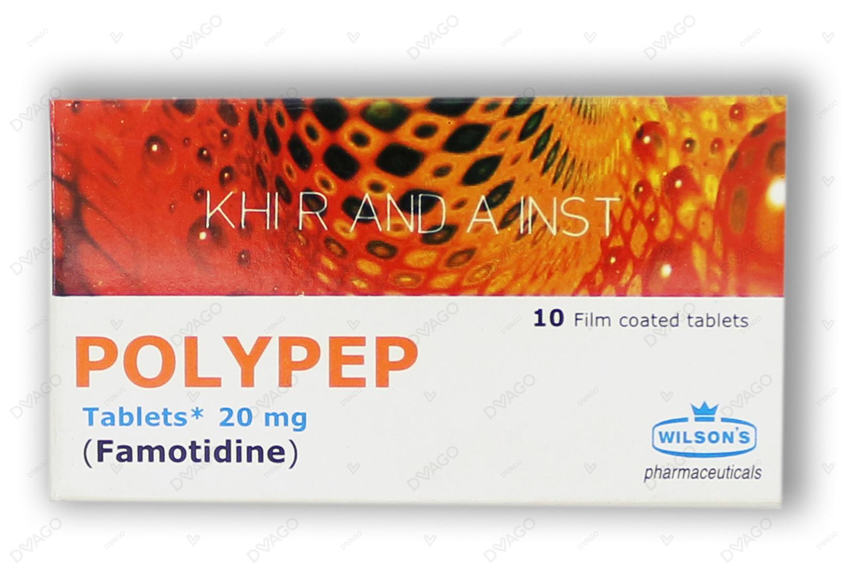 Polypep Tablets 20Mg (1 Box = 1 Strip)(1 Strip = 10 Tablets)