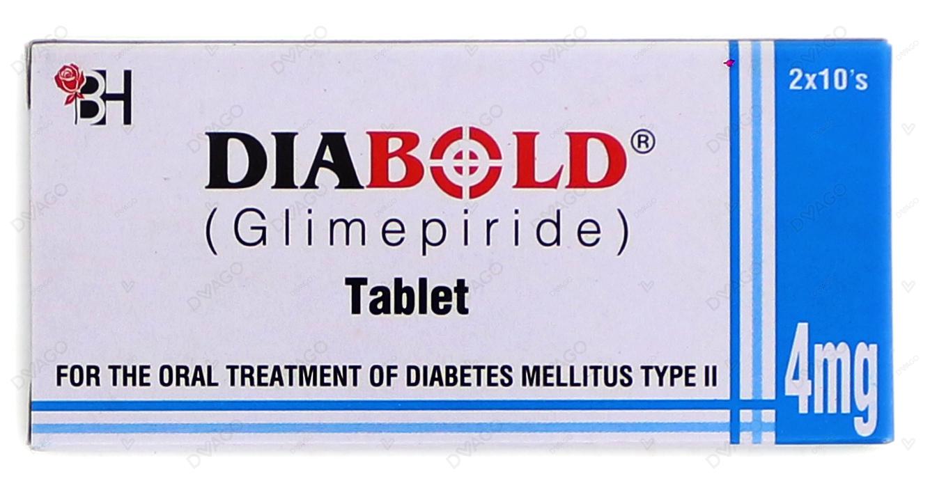 Diabold Tablets 4Mg (1 Strip = 10 Tablets)