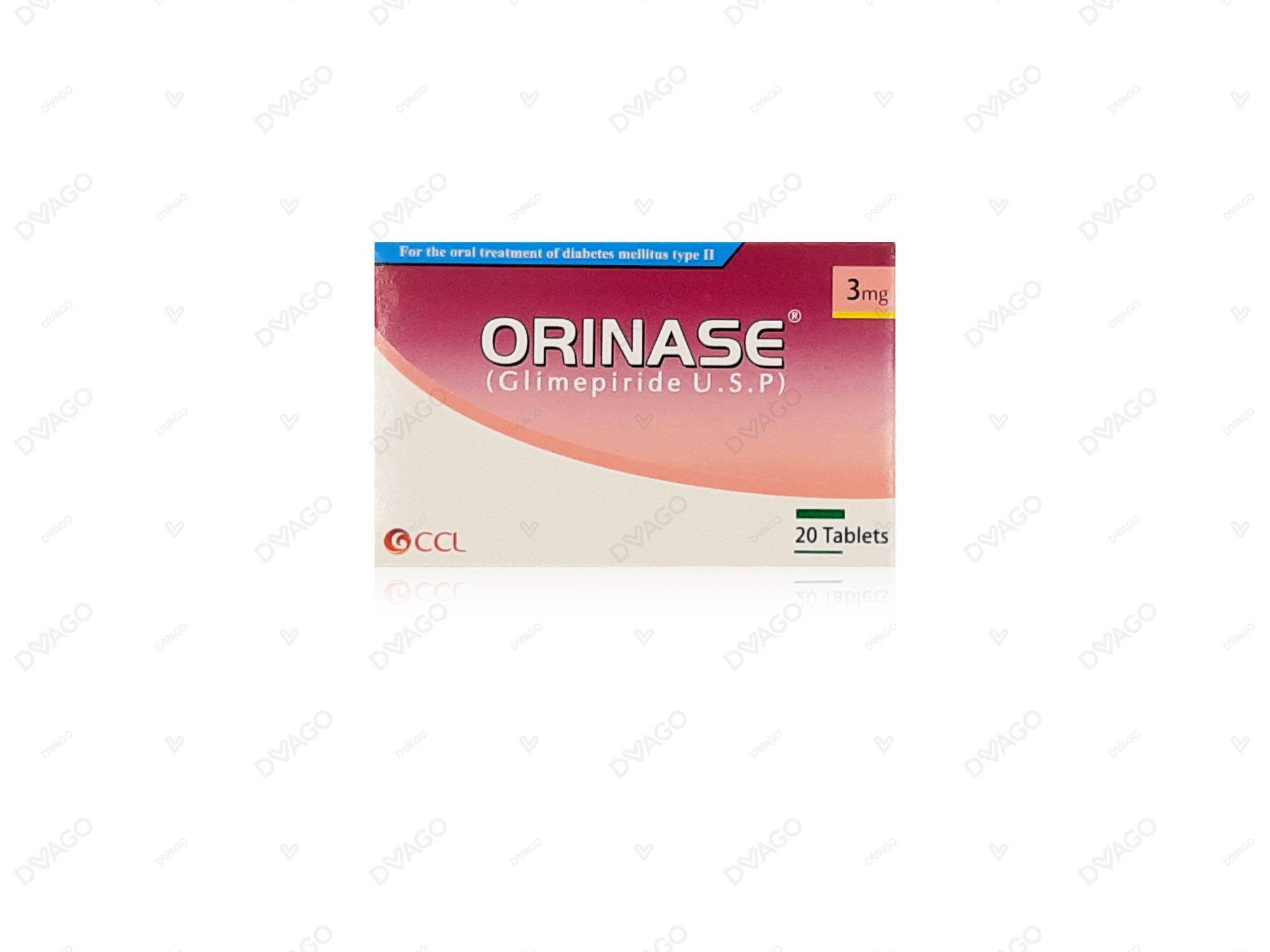 Orinase Tablets 3mg (1 Strip = 10 Tablets)