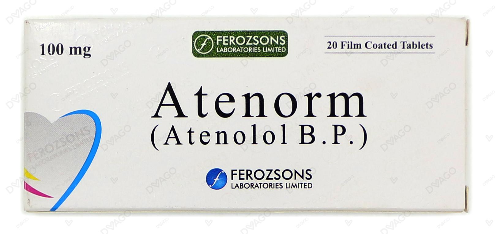 Atenorm Tablets 100mg (1 Strip = 10 Tablets)