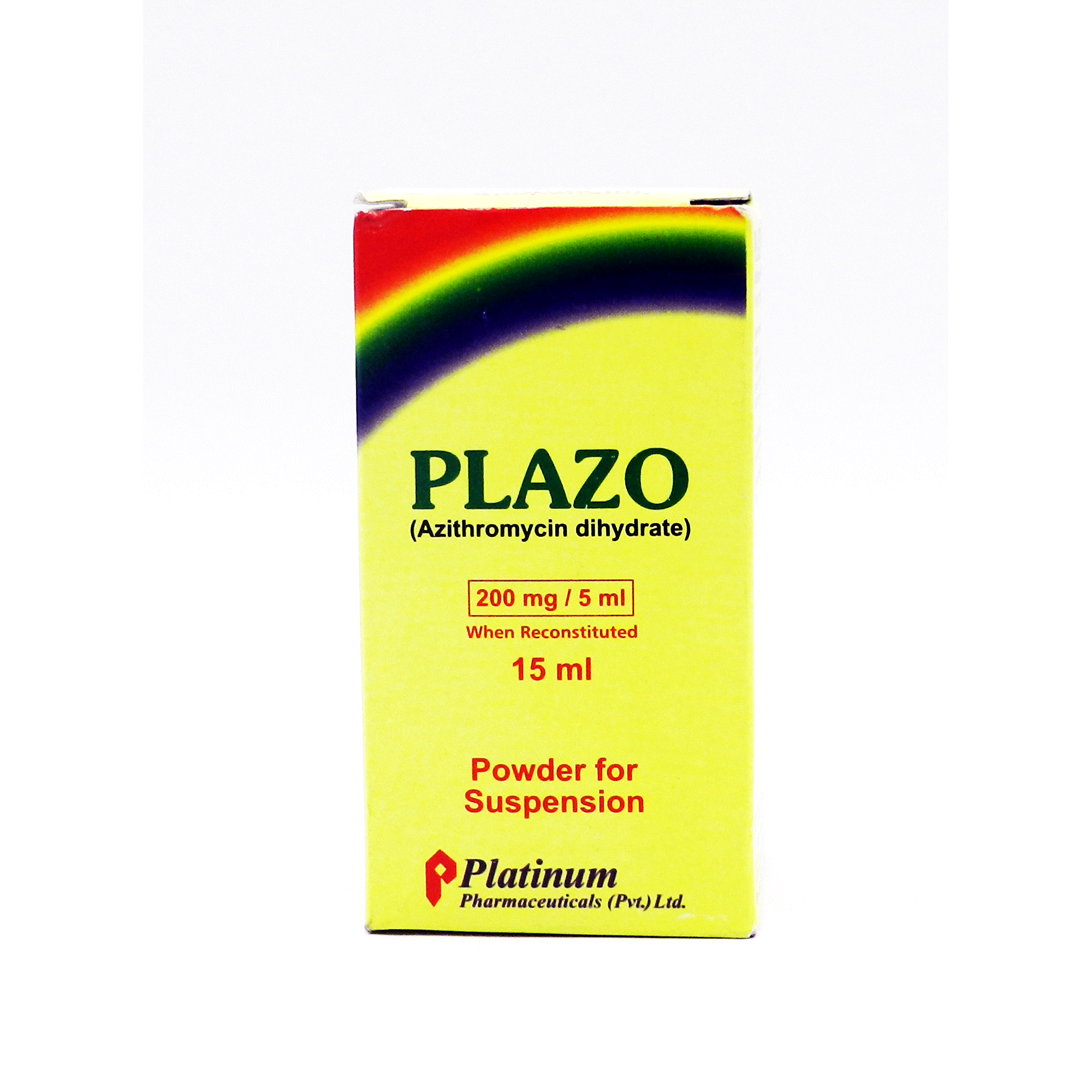 Plazo Suspension Each 5Ml Contains:- Azithromycin