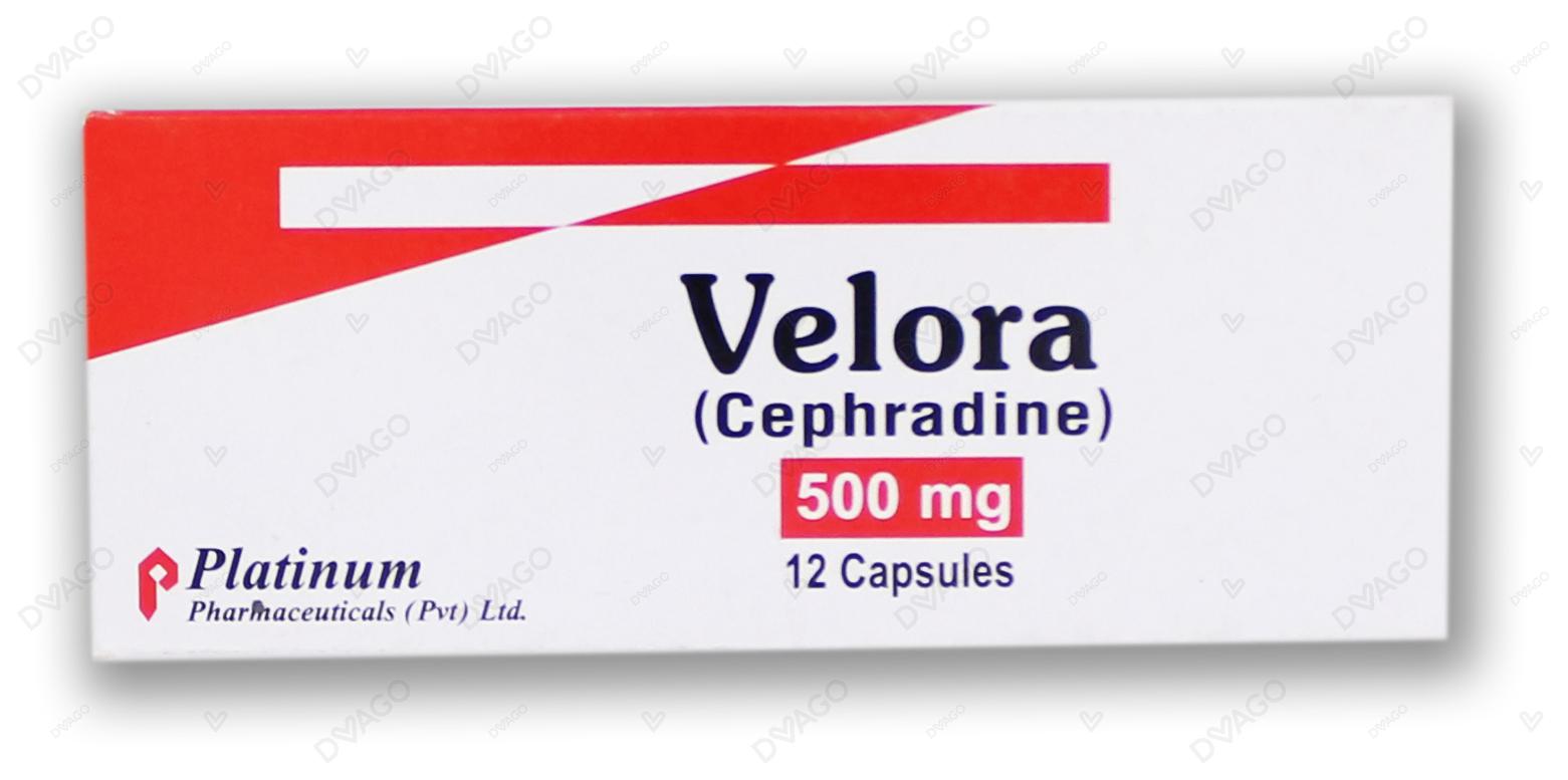 Velora Capsules 500mg (1 Strip = 6 Capsules)