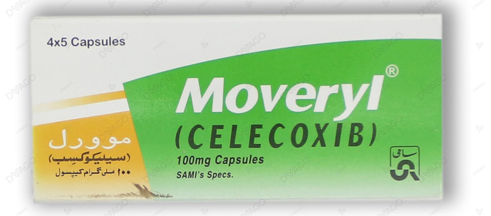 Moveryl Capsules 100mg (1 Strip = 10 Capsules)