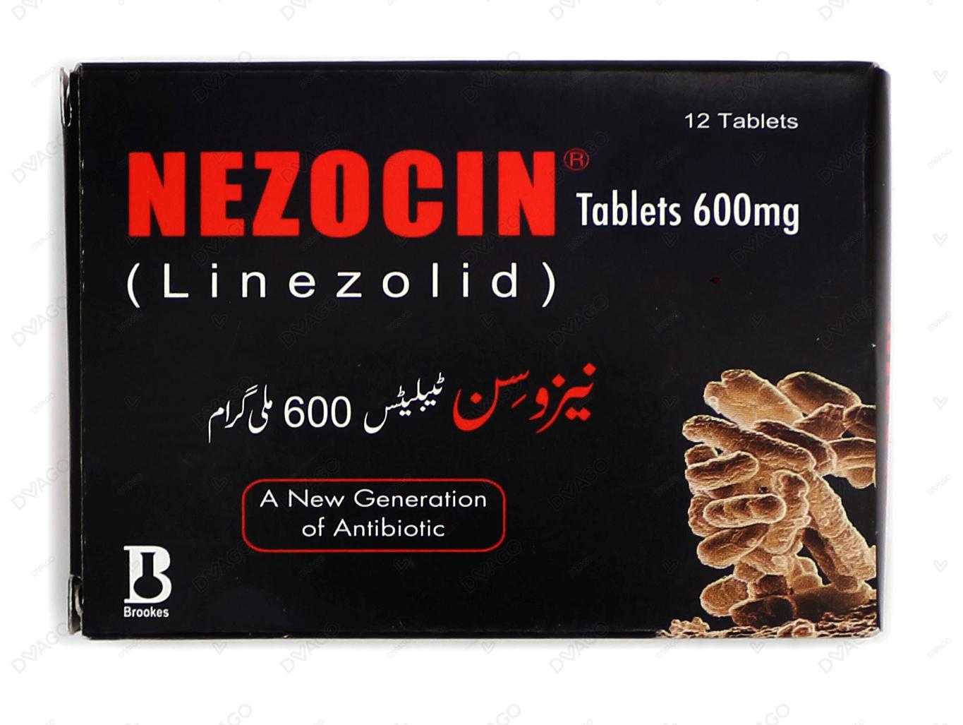 Nezocin Tablets 600Mg (1 Strip = 6 Tablets)