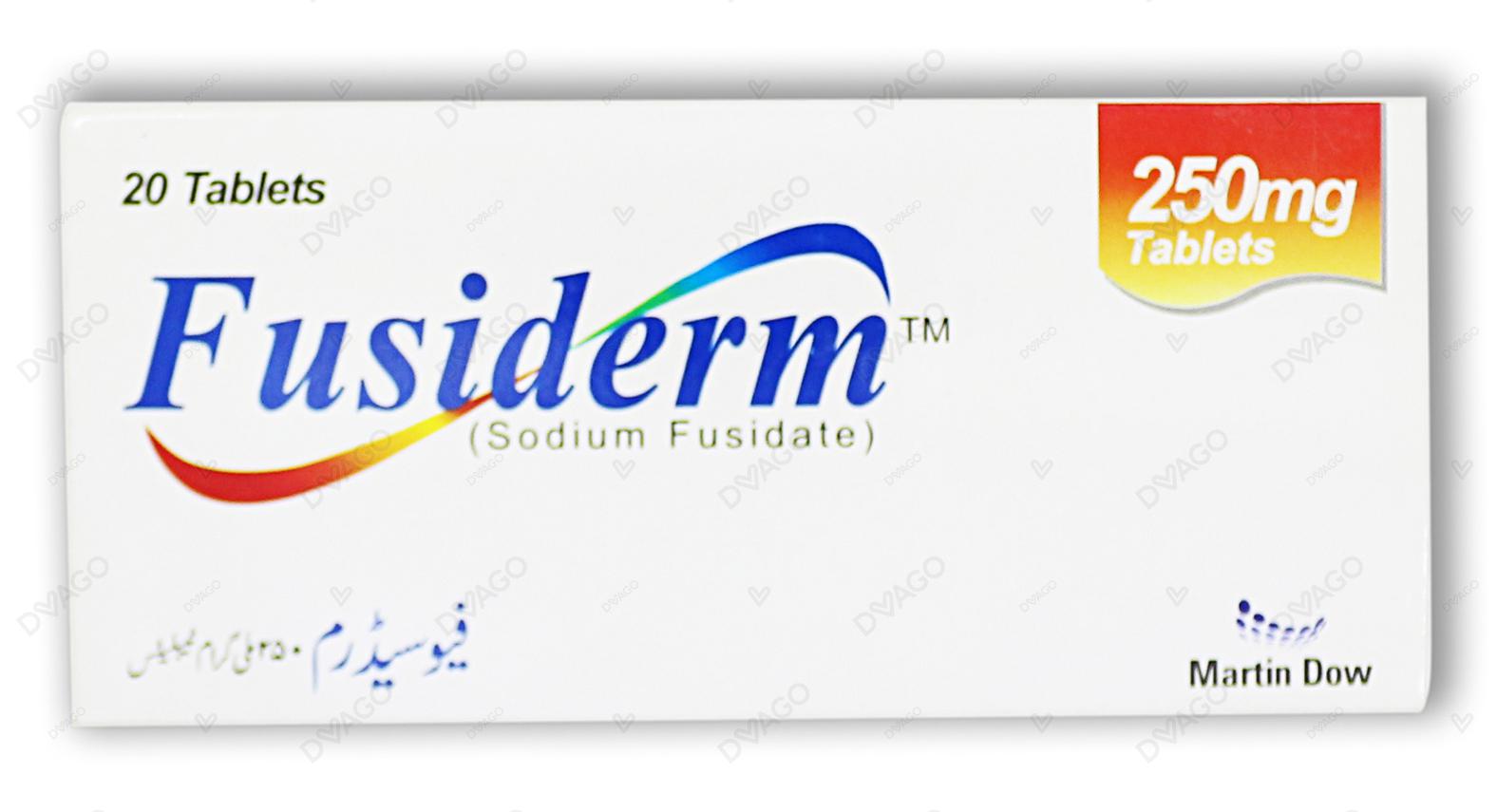 Fusiderm Tablets 250mg (1 Strip = 10 Tablets)
