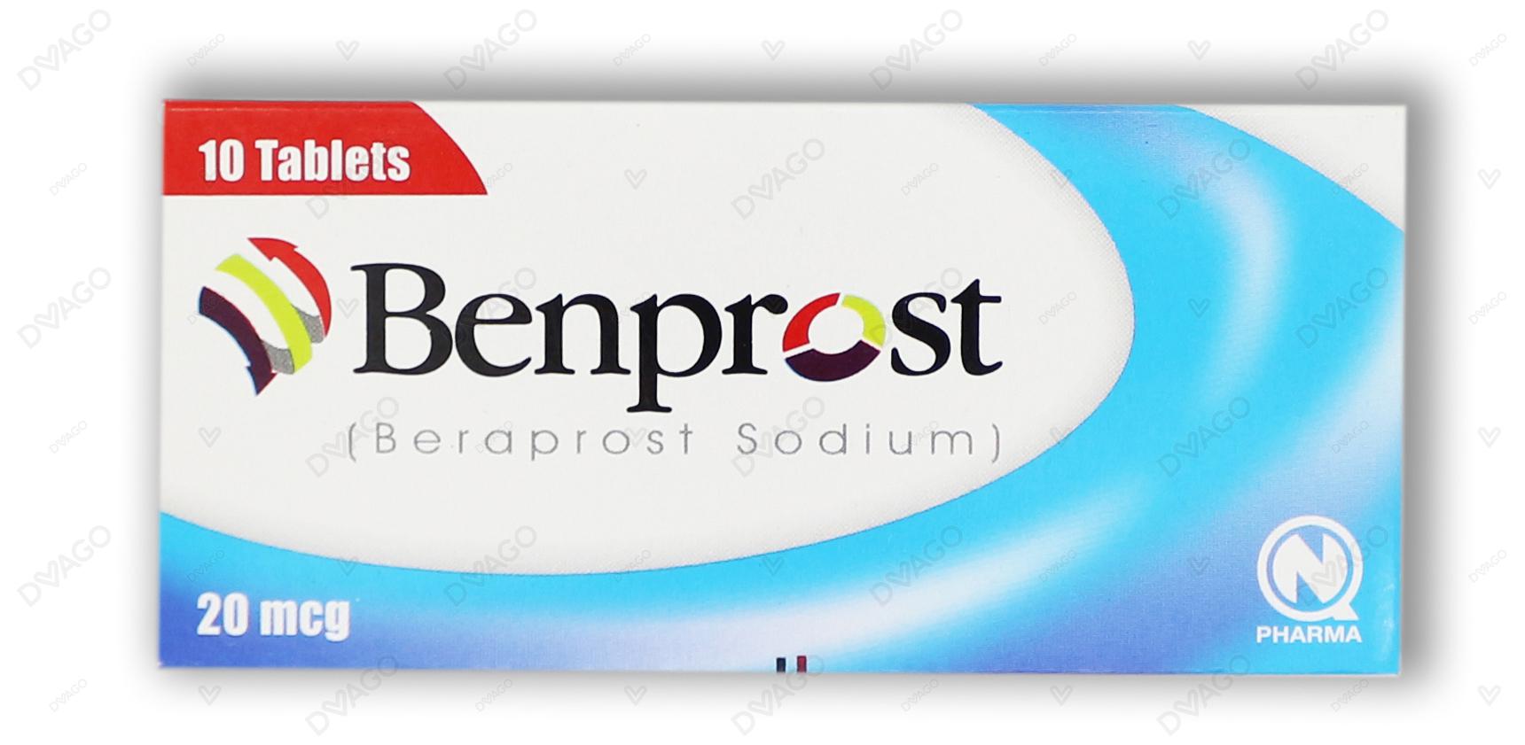 Benprost Tablets 20Mcg (1 Box = 1 Strip)(1 Strip = 10 Tablets)