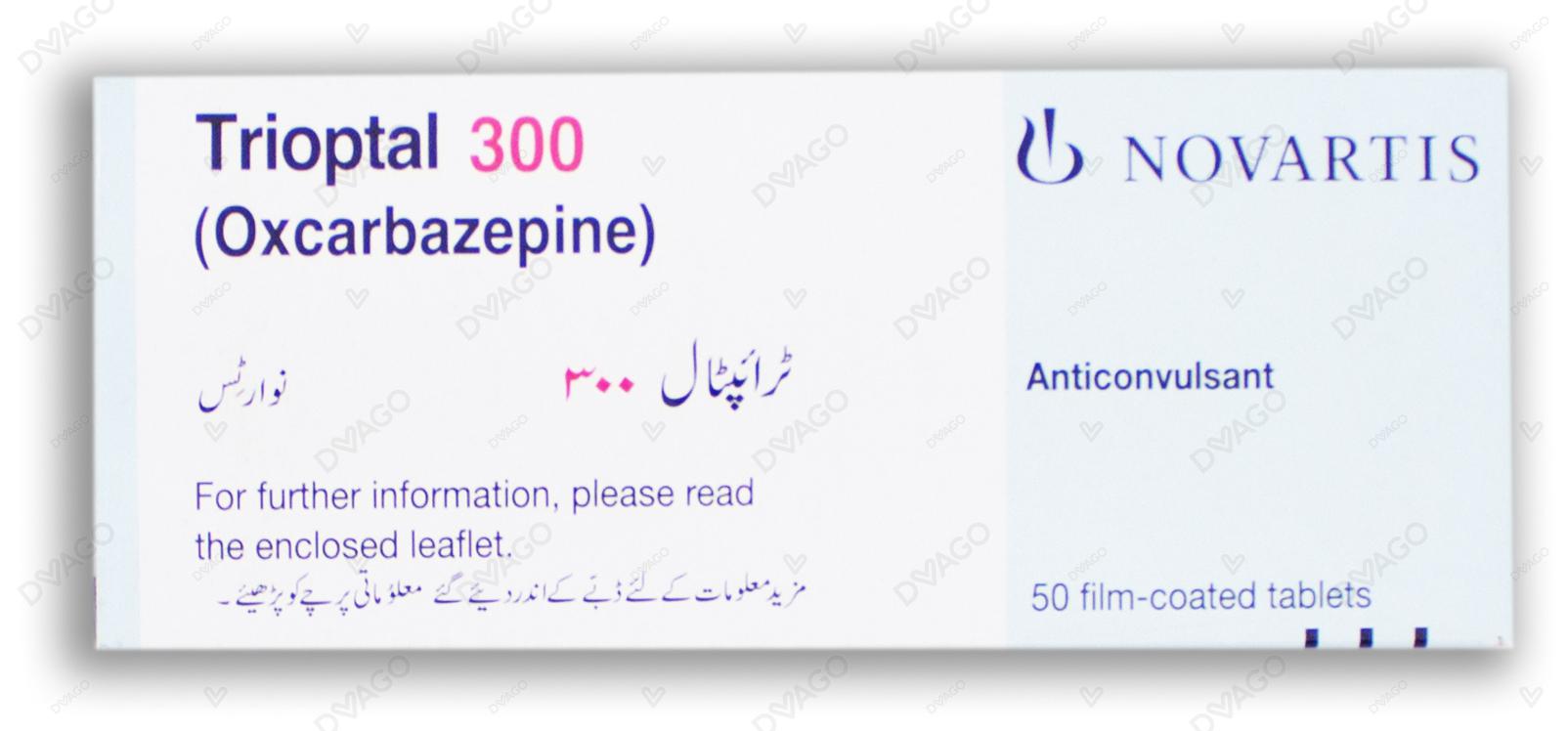 Trioptal Tablets 300mg (1 Box =  5 Strips) (1 Strip = 10 Tablets)