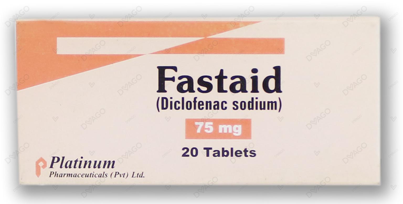 Fastaid Tablets 75mg (1 Strip = 10 Tablets)