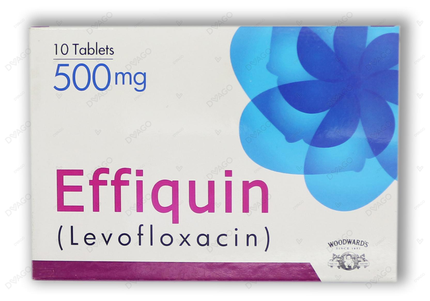 Effiquin Tablets 500mg (1 Box = 1 Strip)(1 Strip = 10 Tablets)