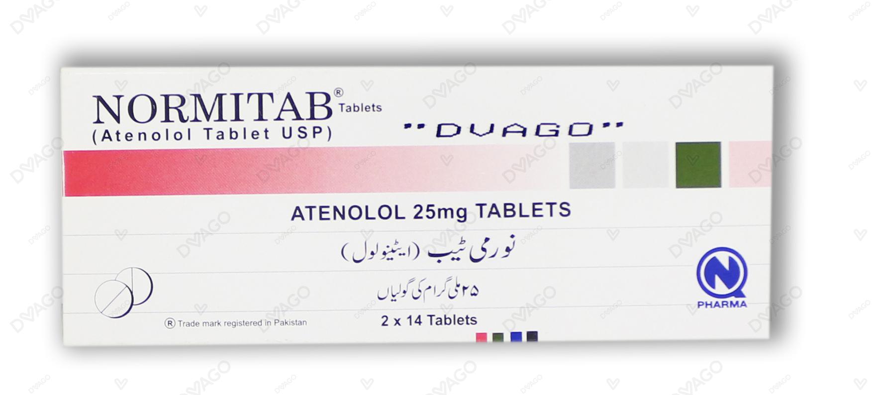 Normitab Tablets 25mg (1 Strip = 14 Tablets)