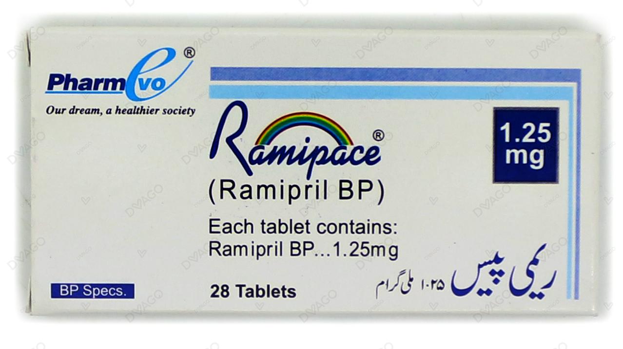 Ramipace Tablets 1.25mg (1 Strip = 14 Tablets)