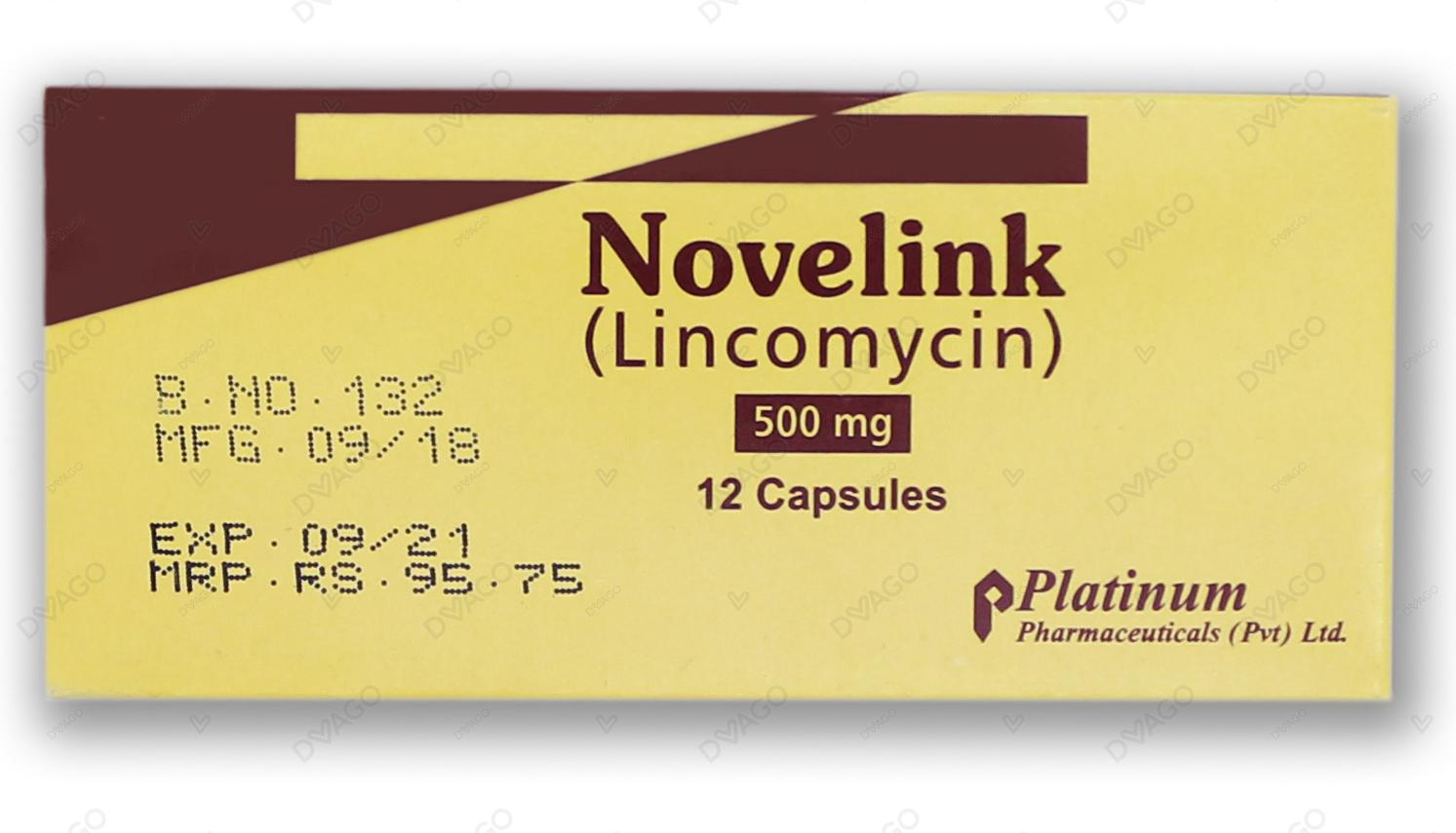 Novelink Capsules 500Mg (1 Strip = 6 Capsules)