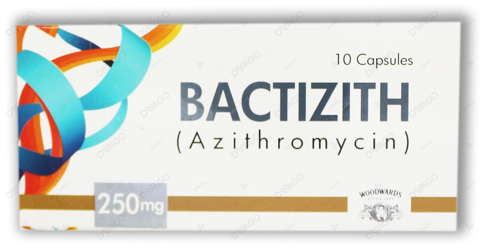 Bactizith Capsules 250mg  (1 Box = 1 Strip)(1 Strip = 10 Capsules)