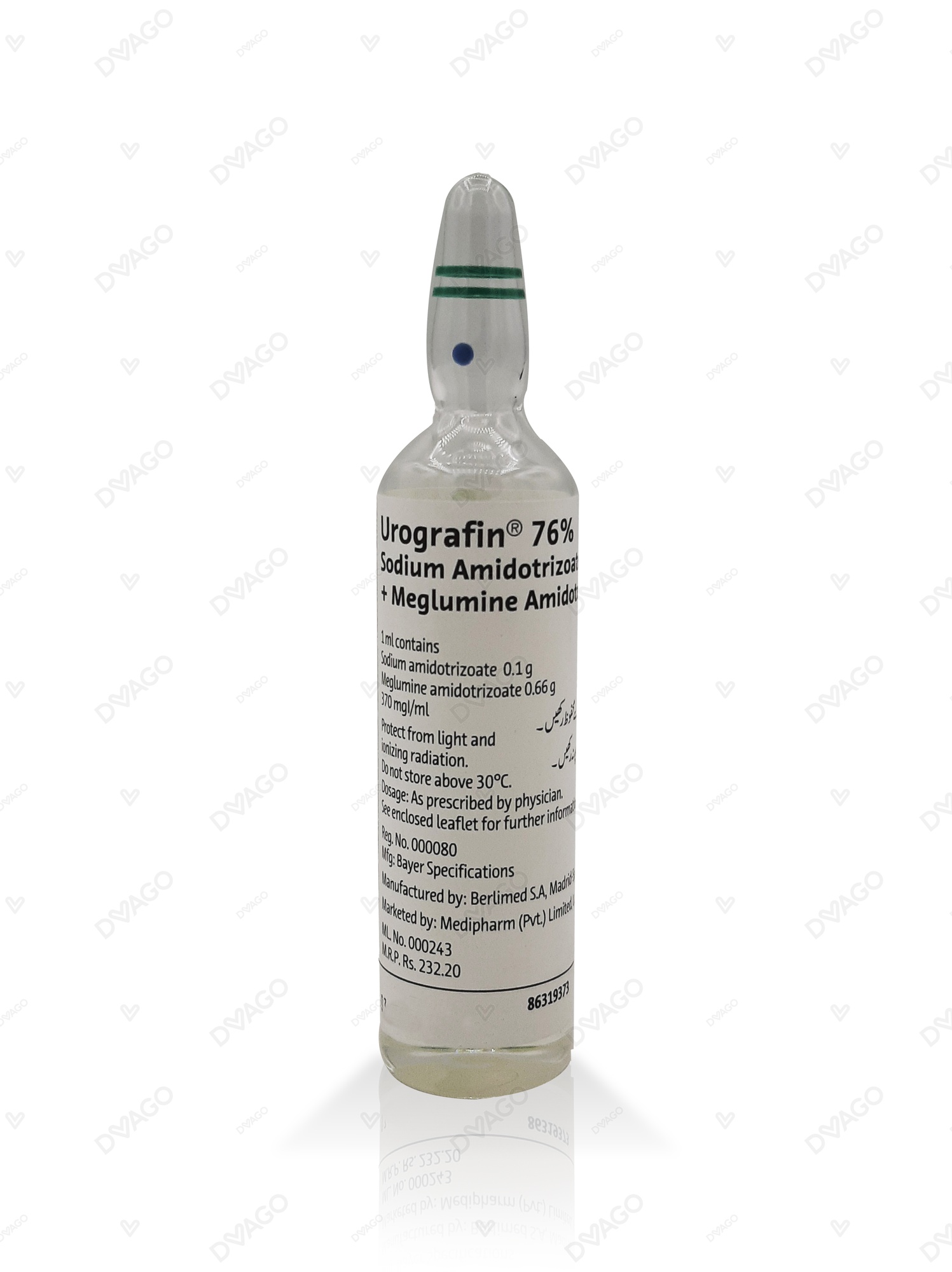 Urografin Vial 0.76 20ml