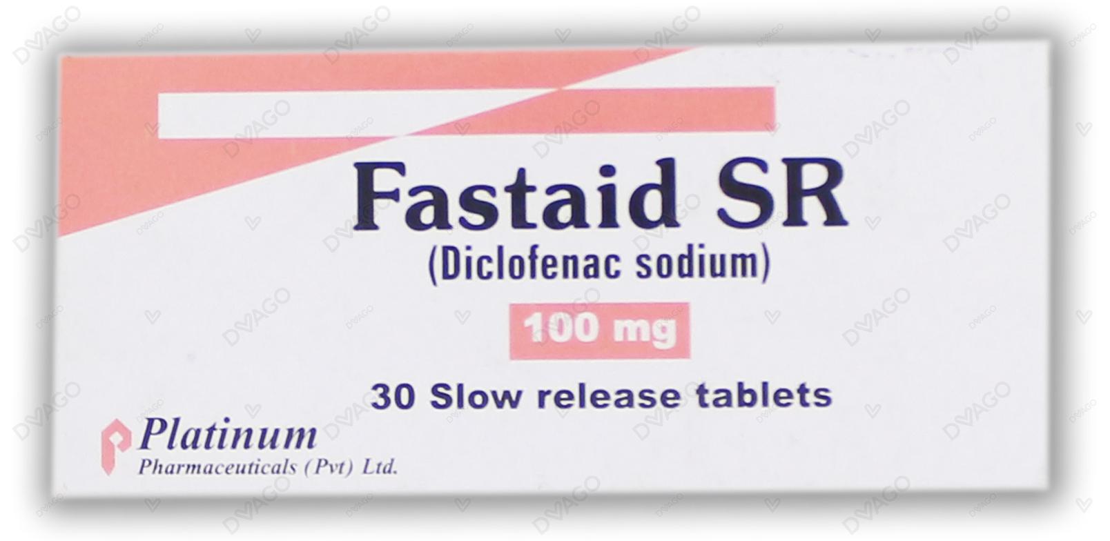 Fastaid SR Tablets 100mg (1 Strip = 10 Tablets)