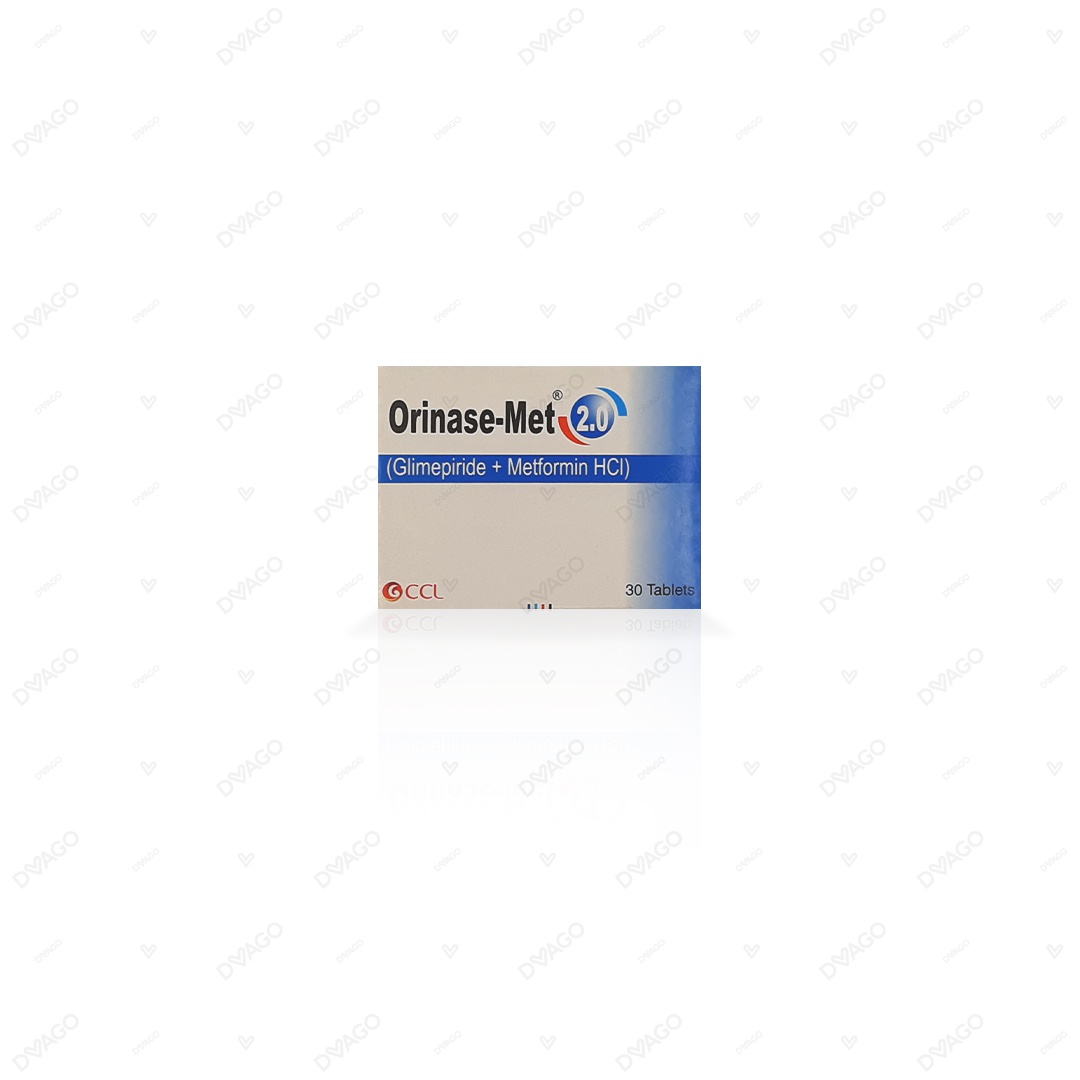 Orinase-Met Tablets 2/500Mg (1 Strip = 10 Tablets)