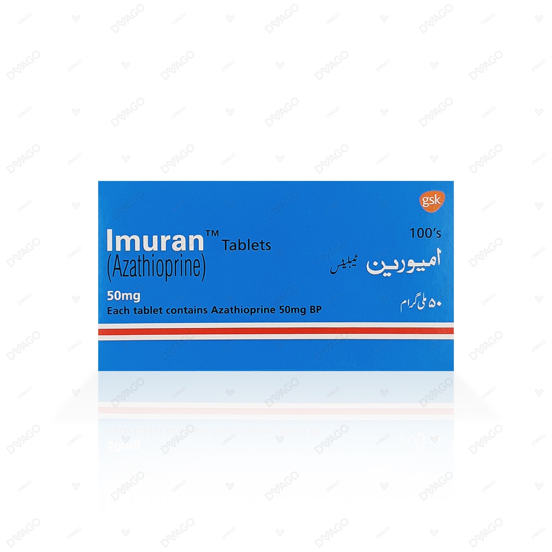 Imuran Tablets 50mg (1 Strip = 25 Tablets)