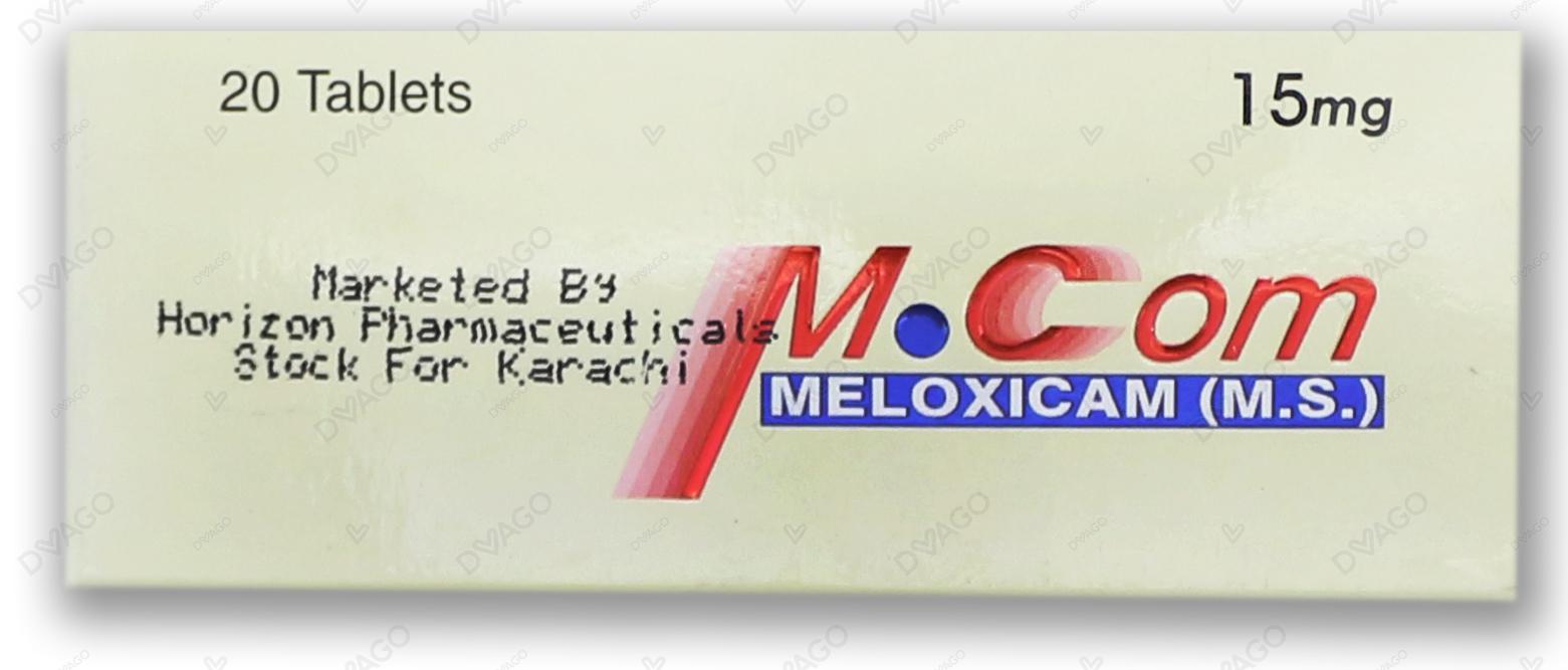 M-Com Tablets 15mg (1 Strip = 10 Tablets)