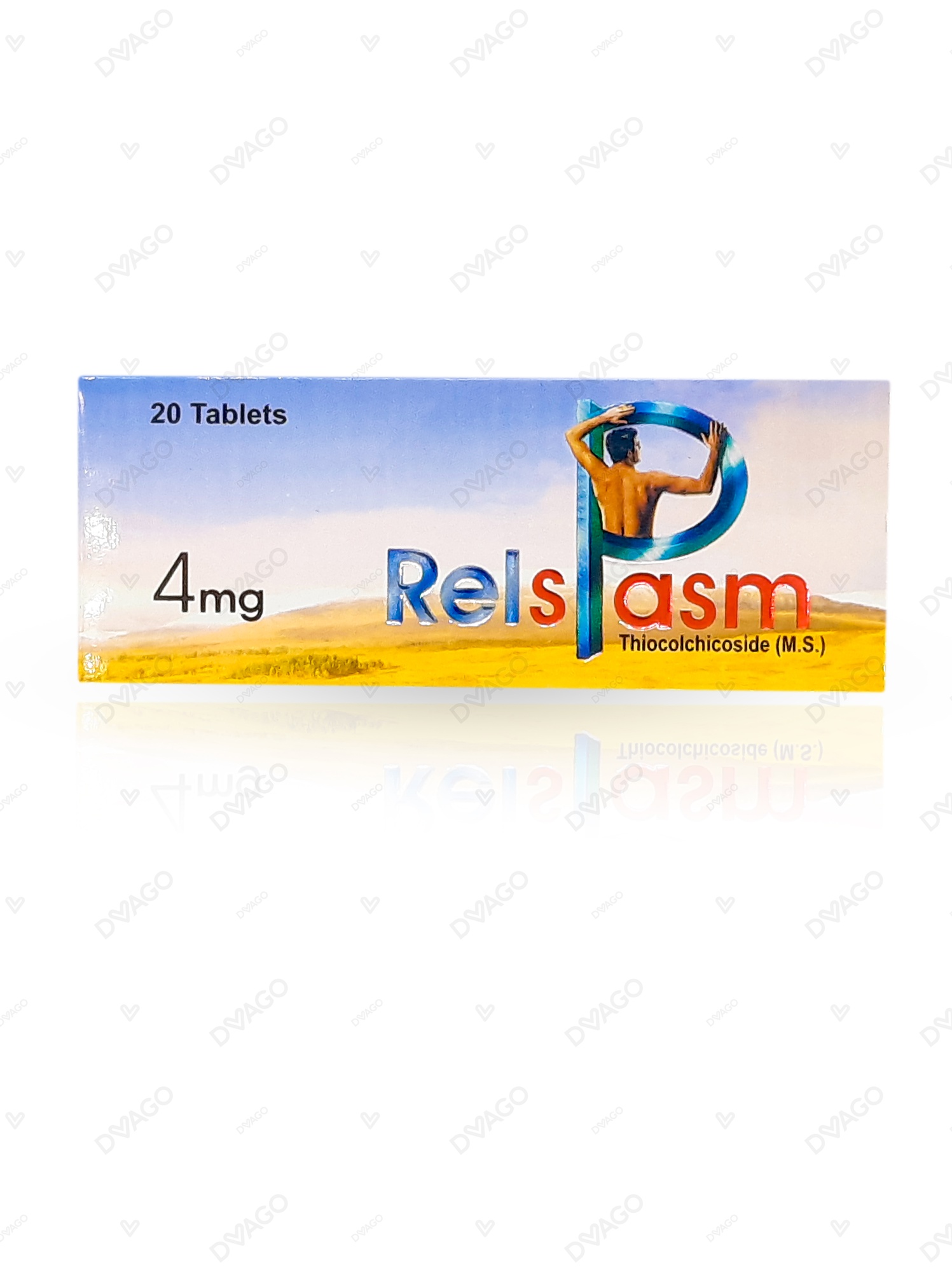 Relspasm Tablets 4mg (1 Strip = 10 Tablets)