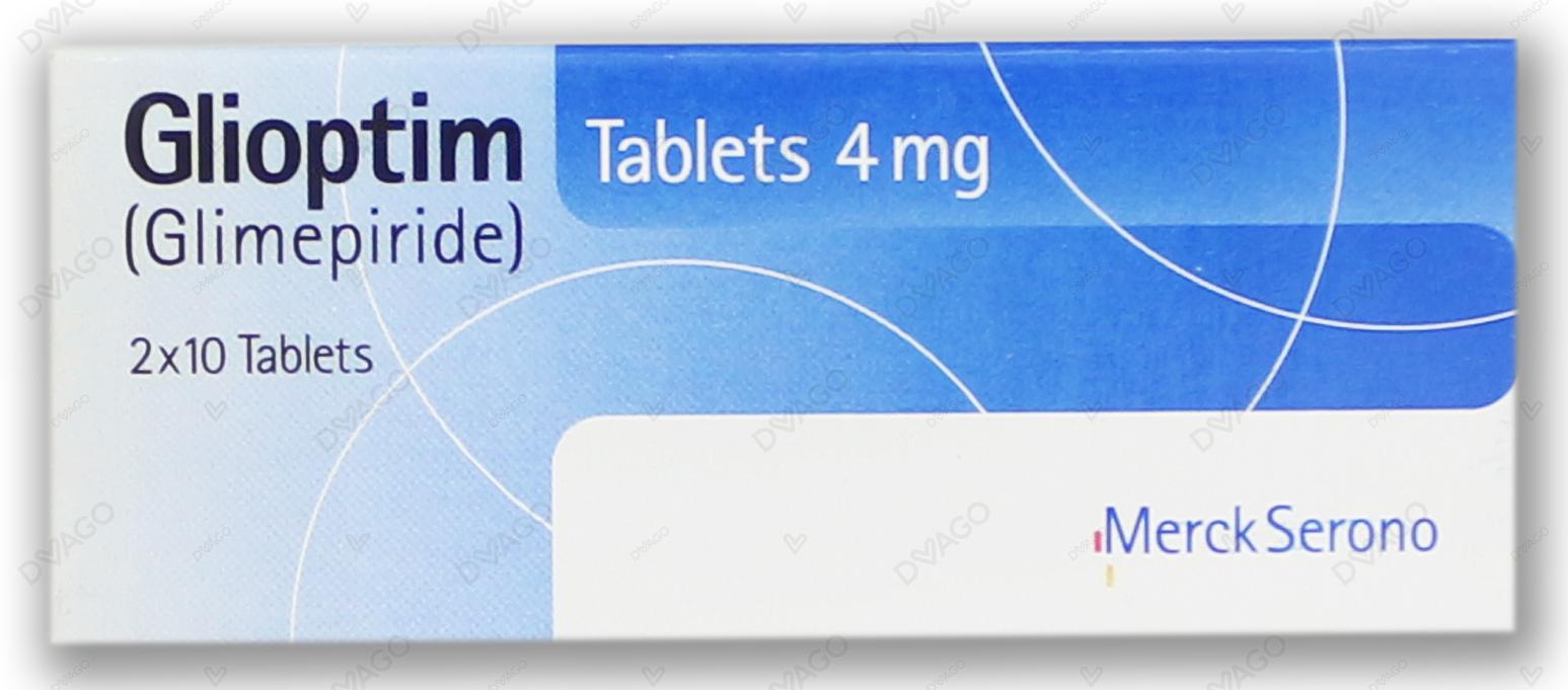 Glioptim Tablets 4Mg (1 Strip = 10 Tablets)