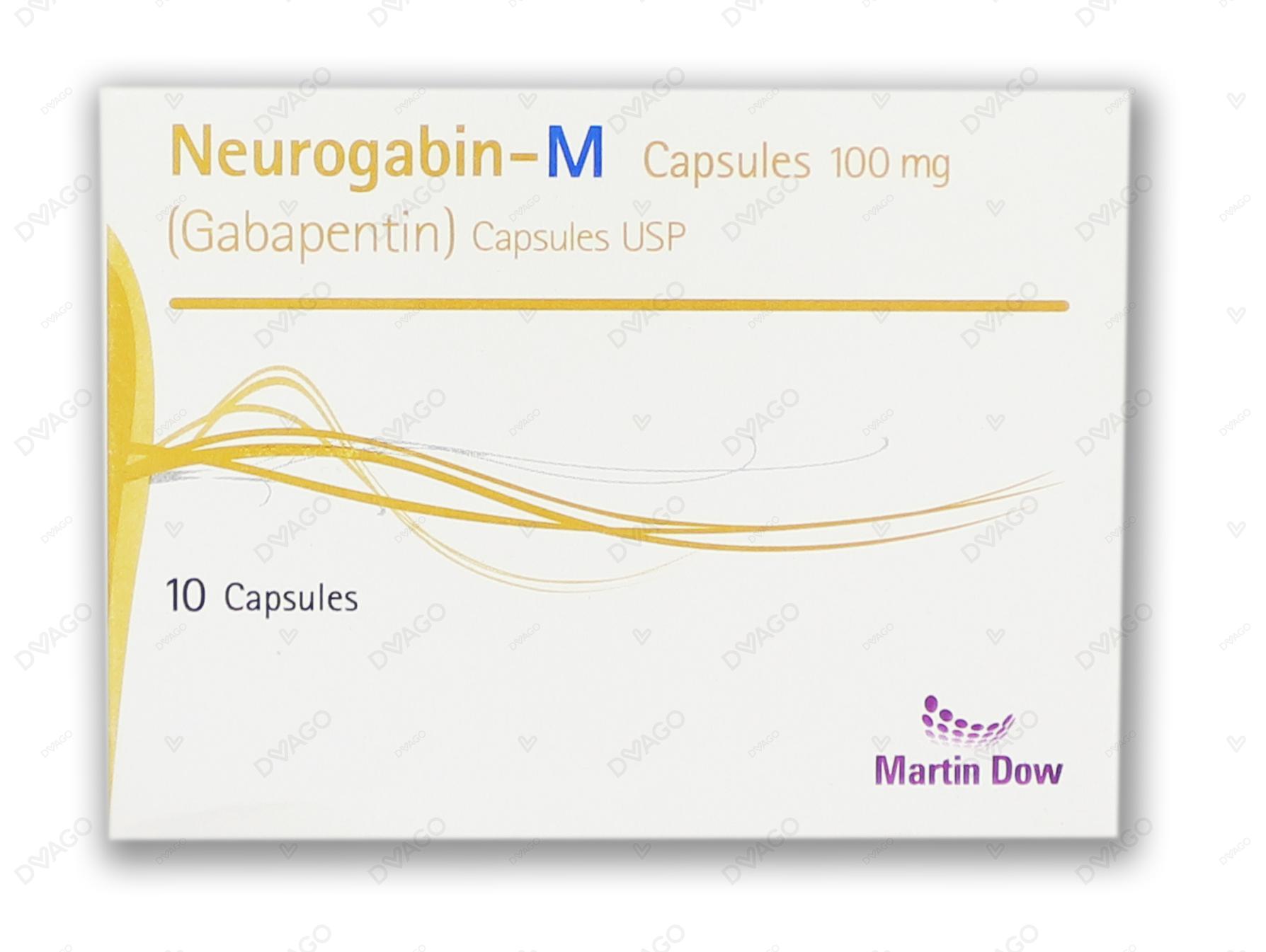 Neurogabin-M Capsules 100mg (1 Box = 1 Strip)(1 Strip = 10 Capsules)