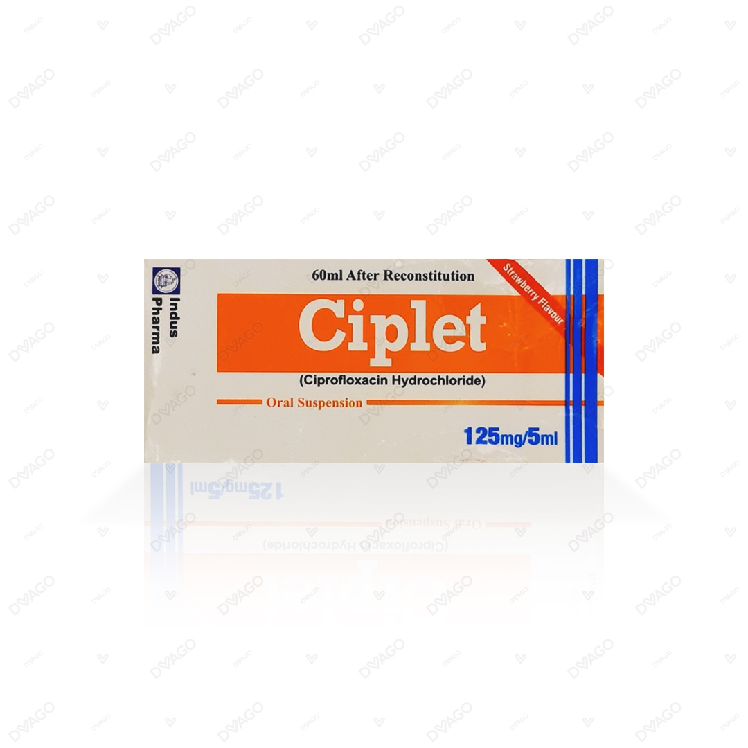 Ciplet 60ml Suspension 125mg/5ml
