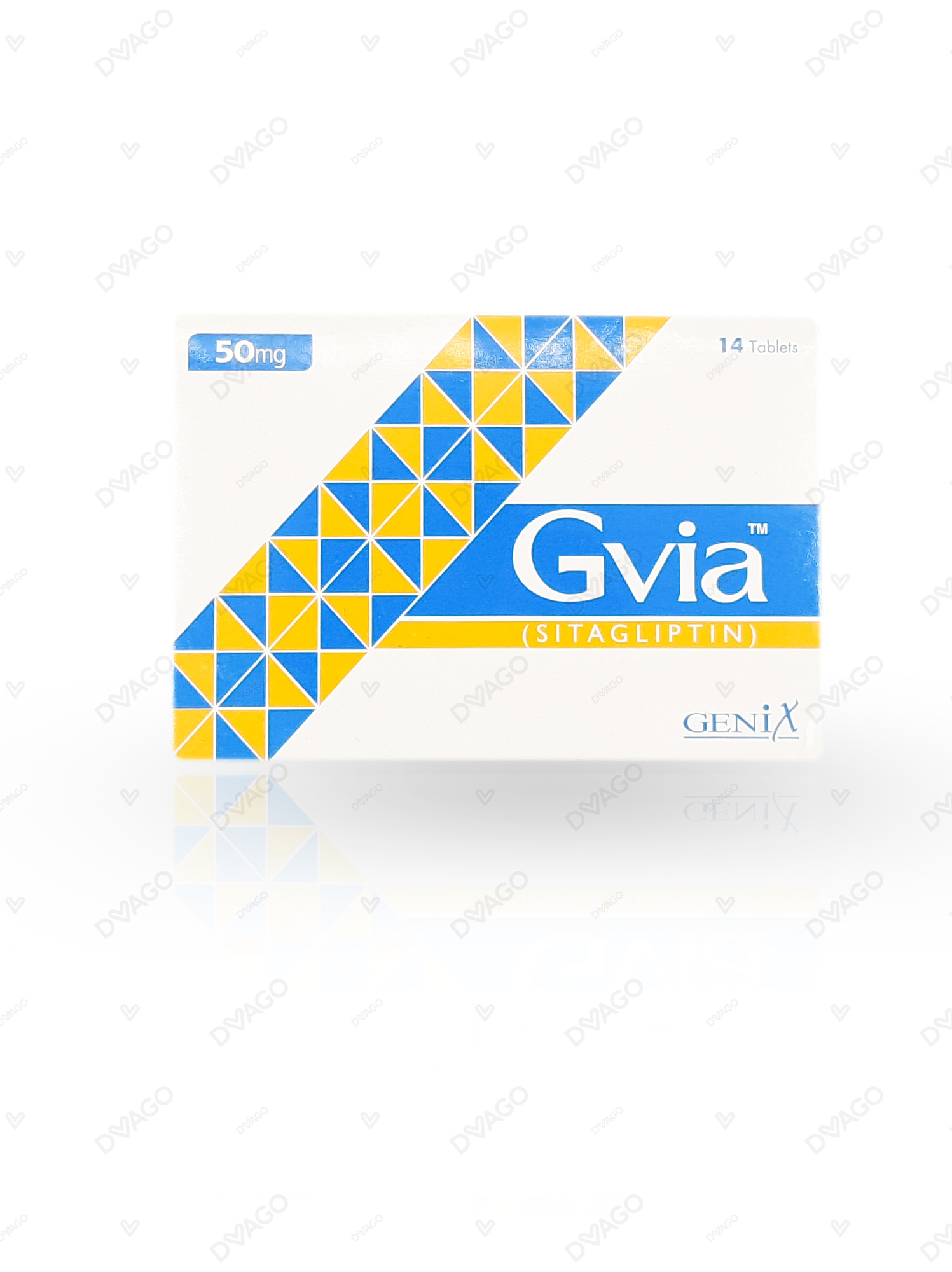 Gvia Tablets 50mg (1 Strip = 7 Tablets)