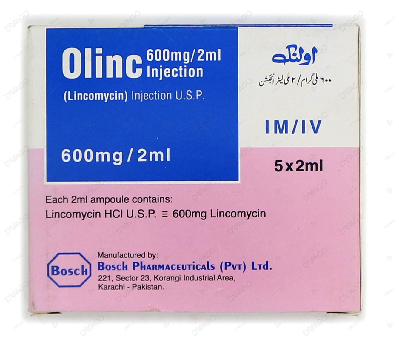 Olinc Injection 600mg/2ml