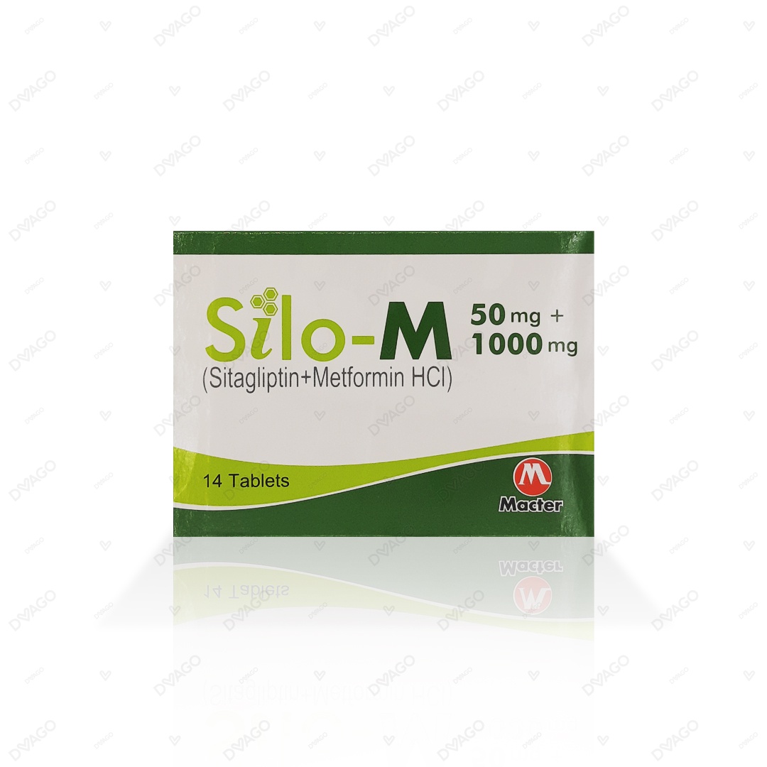 Silo-M Tablets 50+1000mg (1 Strip = 7 Tablets)